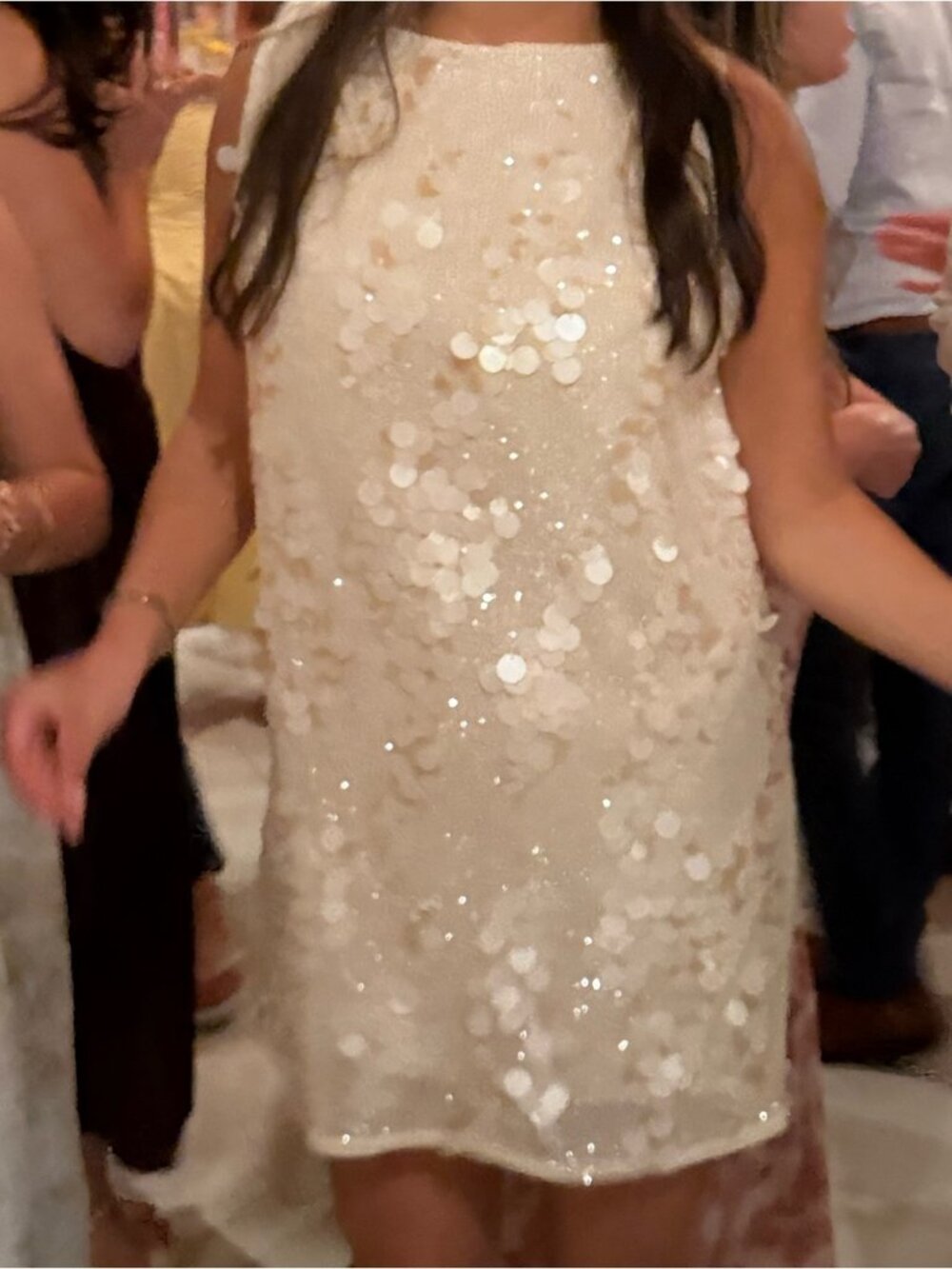Reformation Nyla Sequin Mini Dress
